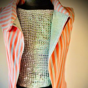 3 Piece Cape Designer Dress - Exhibition Sample